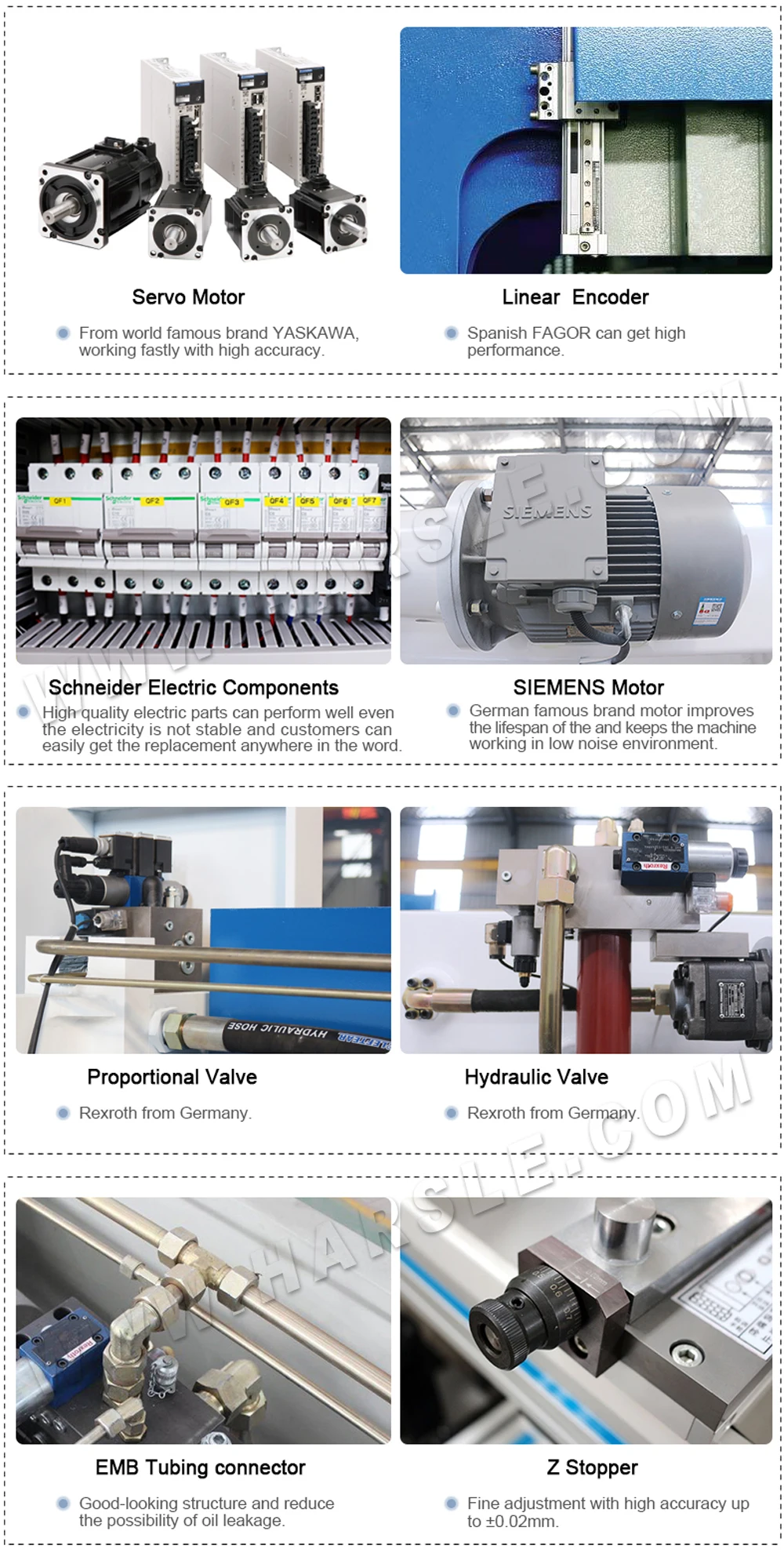CNC 200 T/3200 электро-гидравлический листогибочный инструмент с DA58T