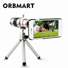 ORBMART 18X оптический фокус зум телескоп объектив камеры для samsung S5 S6 S7 Edge Plus S8+ iPhone 6 6s 7 8 Plus