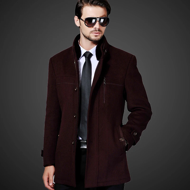 thick wool peacoat