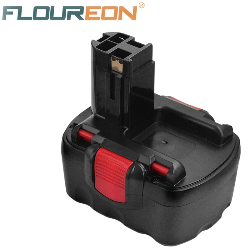 

For Bosch Power Tools Battery FLOUREON 14.4V 3000mAh Ni-MH Replacement Rechargeable Battery for BOSCH BAT038 3454 3454-01 3454SB
