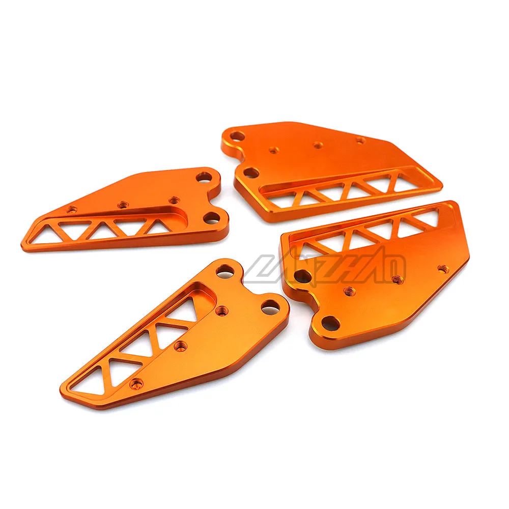 Оранжевый мотоцикл ножной тормозной рычаг и рычаг переключения передач пара CNC алюминиевая Педаль Для KTM 390 Duke 2013 125 200
