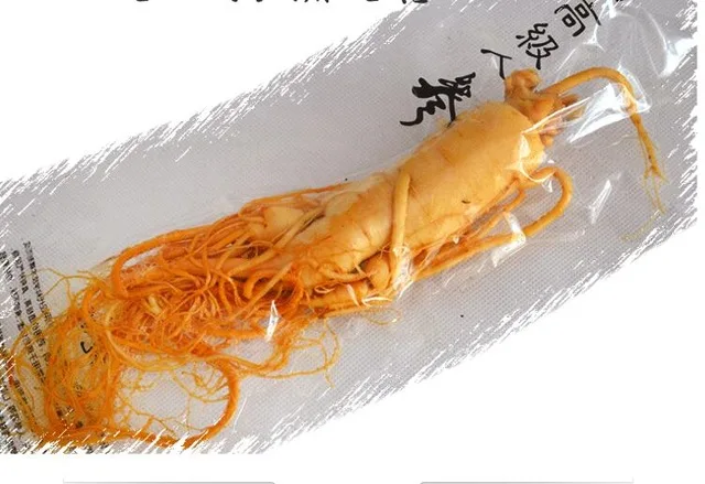 

Changbai Fresh Ginseng Root 150g top Grade Vacuum Pack Panax ginseng Root 6 Years Old Herbal skin care beauty use