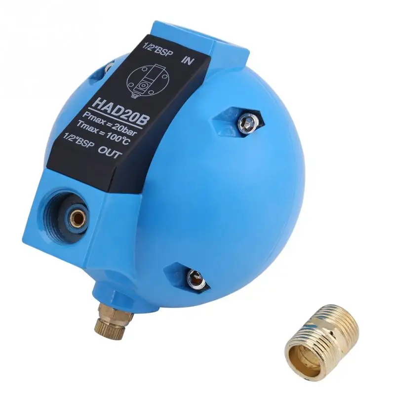 

1pc HAD20B Automatic Float Drain Valve Condensate Mechanical Round Float Drain Valve 1/2BSP 400L/H 20Bar new
