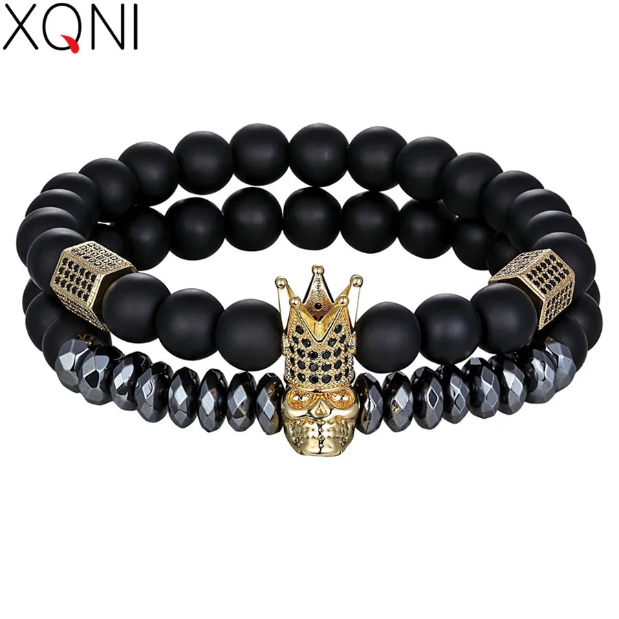skinny bracelet unisex bracelet mate black onyx bracelet with pave bead adjustable onyx bracelet unisex bracelet