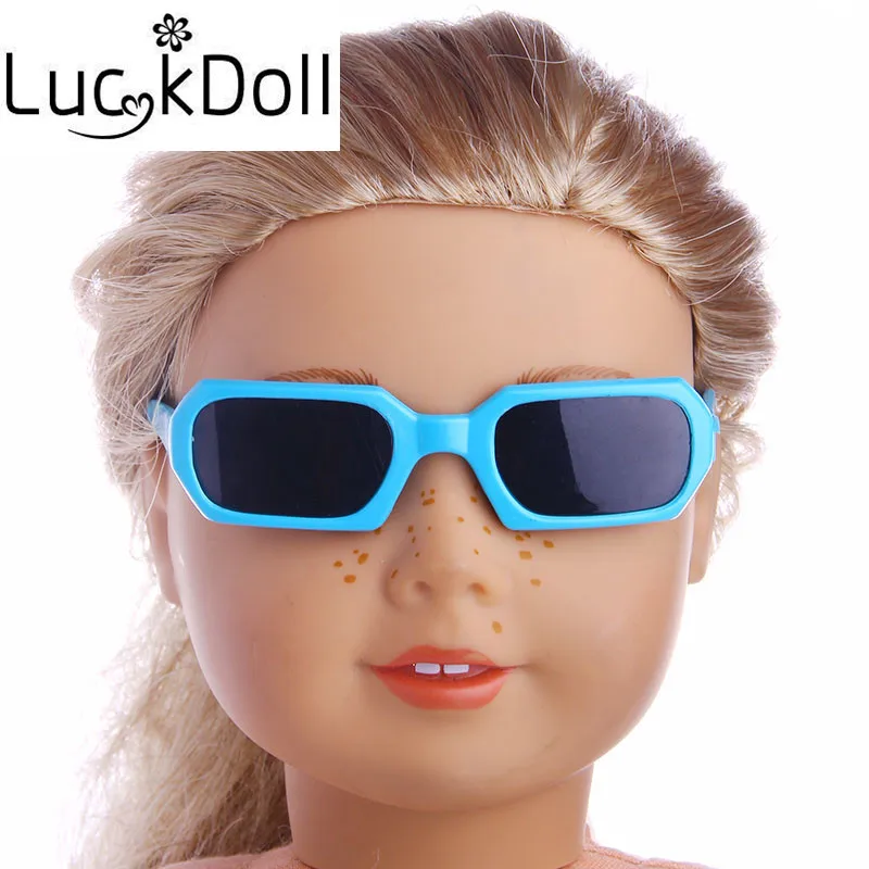 Luckdoll модные аксессуары для кукол солнцезащитные очки подходит 18 дюймовых