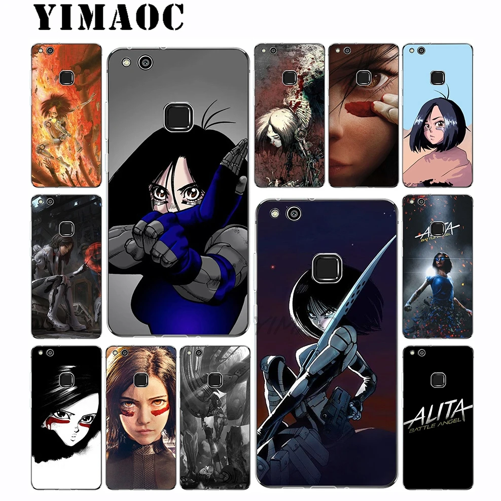 YIMAOC Alita боевой Ангел мягкий чехол для huawei mate 30 20 P30 P20 P10 P9 P8 2015 2016 2017 P Smart Lite Pro |