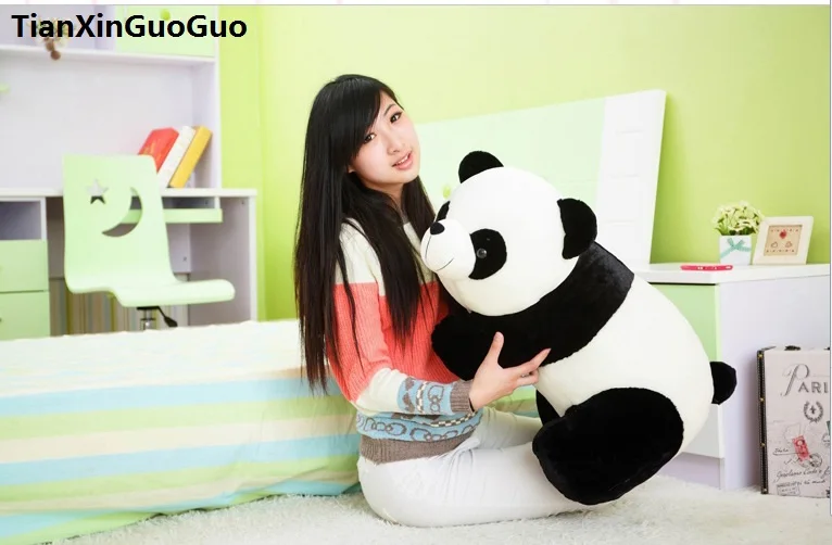 fillings plush toy large 70cm lovely giant panda plush toy soft doll