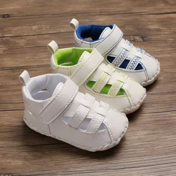 

Baby boy girl summer hollow baby soft first Walkers Baby Shoes bottom shoes children boy PU casual shoes fashion children's san