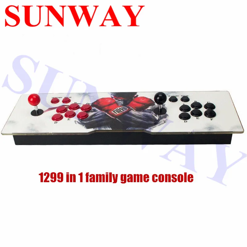 

Box 6S 1399 IN 1 TV jamma arcade game console Family Fighting game console with video game box with VGA HDMI