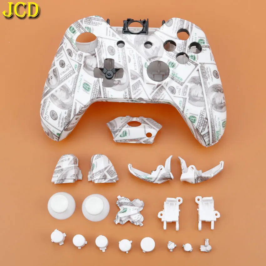 JCD Специальный индивидуальный дизайн ручка корпус Оболочка Чехол W/кнопка внутренняя поддержка для microsoft Xbox One контроллер - Цвет: D