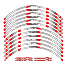 Высококачественная наклейка для колес мотоцикла Наклейка светоотражающий обод велосипед подходит для CBR RR CBR CBR1000 600RR 650R 300R