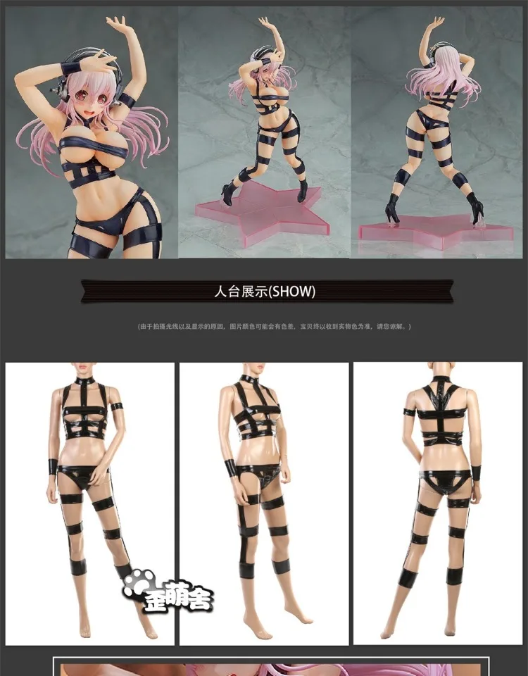 [Сток] Аниме Супер Sonico T. M. Revolution PU сексуальный купальник Униформа бикини косплей костюм на Хэллоуин Новинка