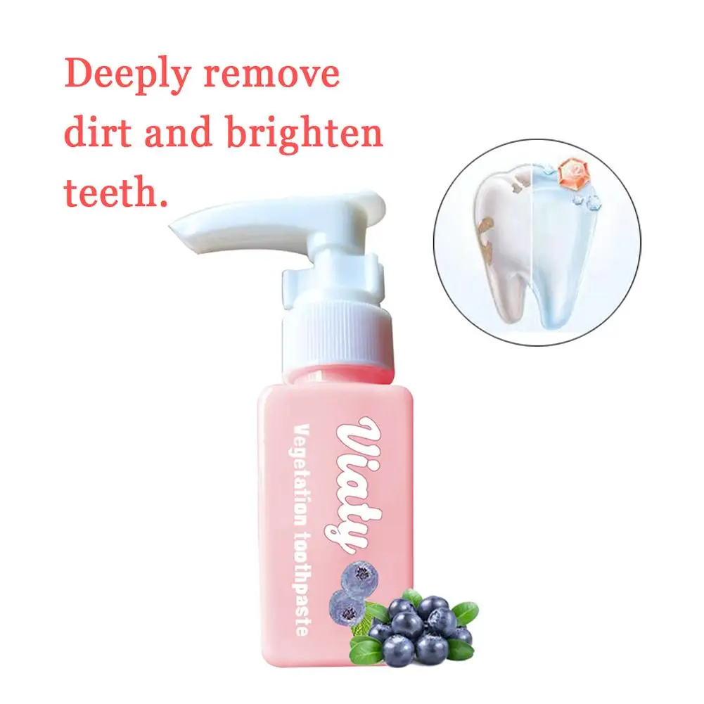 

Paste Viaty Toothpaste Stain Smoke Coffee Removal Reduce Tooth Dirt Whitening Toothpaste Fight Bleeding Gums Fresh Toothpaste