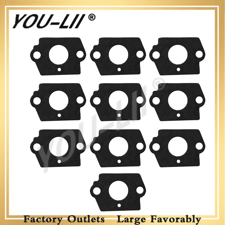 

YOULII 10Pcs Carburetor Gasket Set For STIHL MS170 MS180 017 018 MS200 MS200T 020T SH56 SH56C SH86 SH86C BG86 Leaf Blower