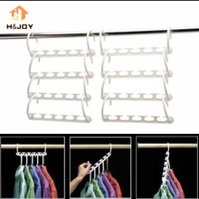 8 Pcs Hanger for Clothes Hangers Space Saver Wardrobes Clothes Organizer Storage Multi Magic Closet Clothing Hook