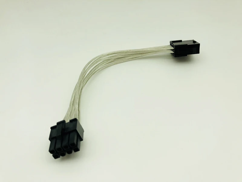 PCIE 8Pin to 8Pin PCI Express 8Pin Extension Cable GPU Graphic Card Power Supply Cable Cord Wire 18AWG 20cm for BTC Miner Mining