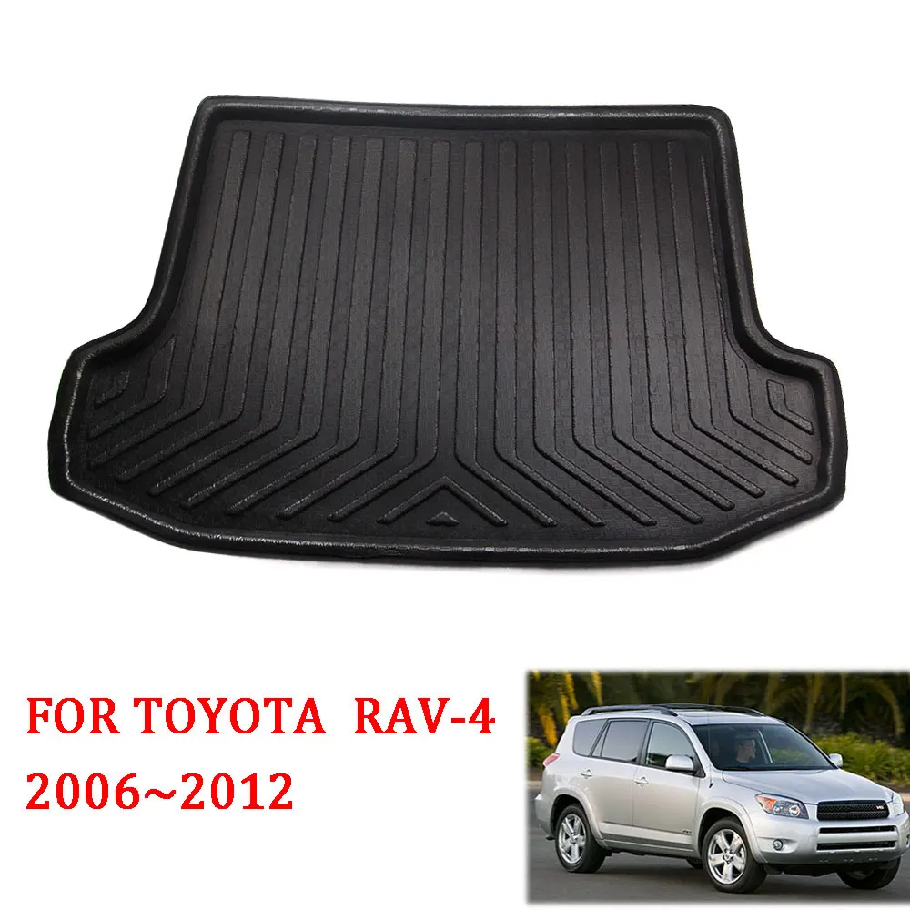 BBQFUKA 1PC RUBBER FIT FOR TOYOTA RAV4 RAV 4 20062012 REAR TRUNK