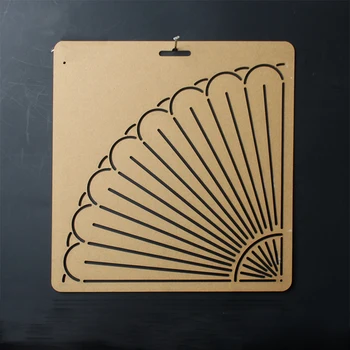 

Vintage Daisy transparent 13*12cm big size costura Embroidery quilt line template, patchwork ruler accessories plotting board