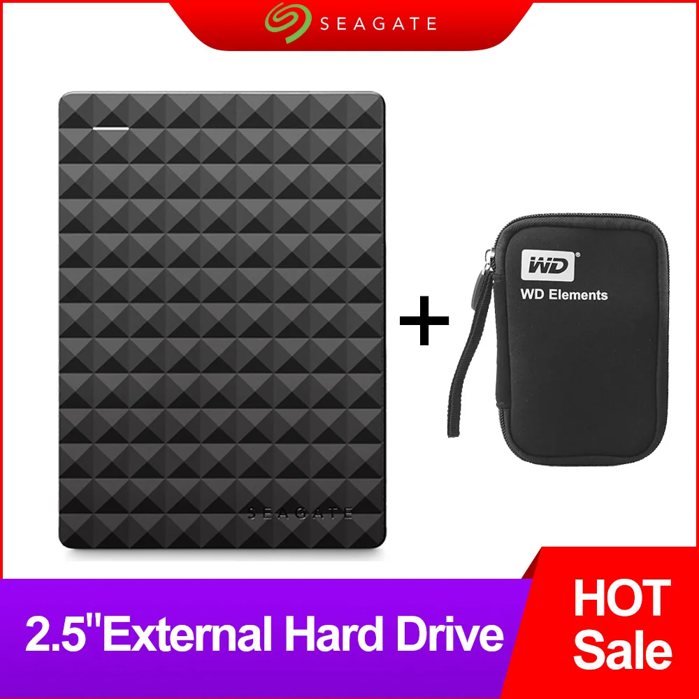 Seagate Expansion HDD 500GB 1TB 2TB 4TB Portable External Hard Drive Disk USB 3.0 HDD 2.5\