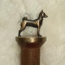 S5009 Китайский Зодиак Фортуна Удача долговечность здоровый Peace Short W меч/животных Собака луку 17"