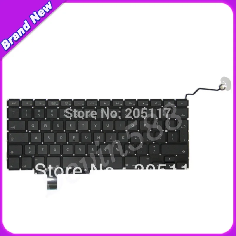 

Laptop Keyboard For Macbook Pro unibody 17'' A1297,UK Layout,Brand New.One Year Warranty