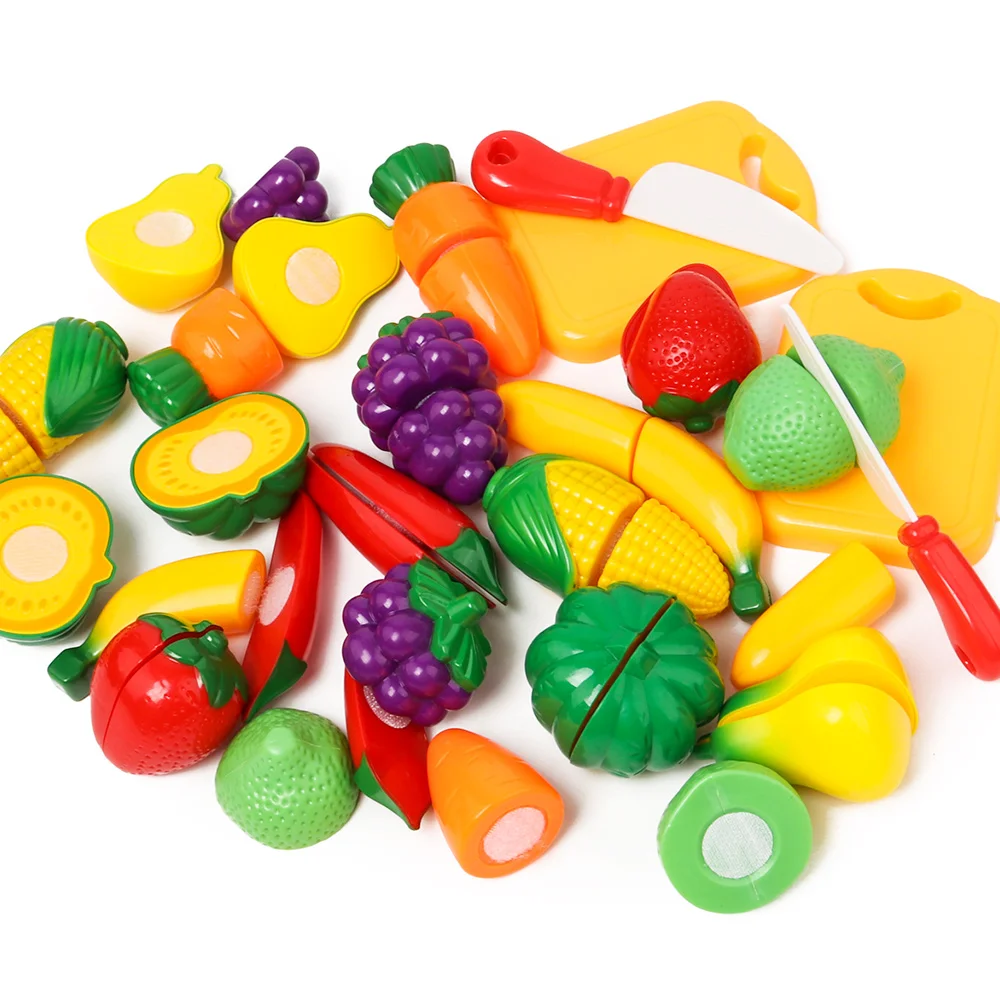 Toys For children Kitchen Food Fruit Vegetable Cutting Kids Pretend Play Educational Toy Safety Children Kitchen Toys Sets Toys For children Kitchen Food Fruit Vegetable Cutting Kids Pretend Play Educational Toy Safety Children Kitchen Toys Sets