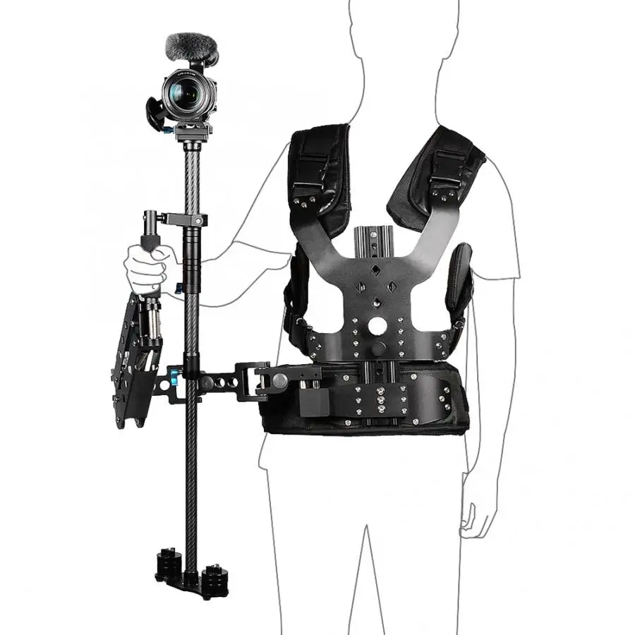 5-8 кг сверхмощный амортизационная камера видеокамера шарнирный штатив жилет пружинный рычаг для камеры Canon стабилизатор жилет для камеры sony s