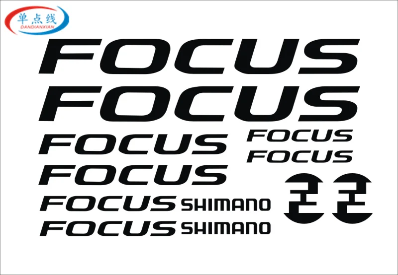 

Frame Stickers Sticker Set For MTB DH Cycling Road Racing Bike Frame Stickers Vinyl die cut stickers Name Diy Decals