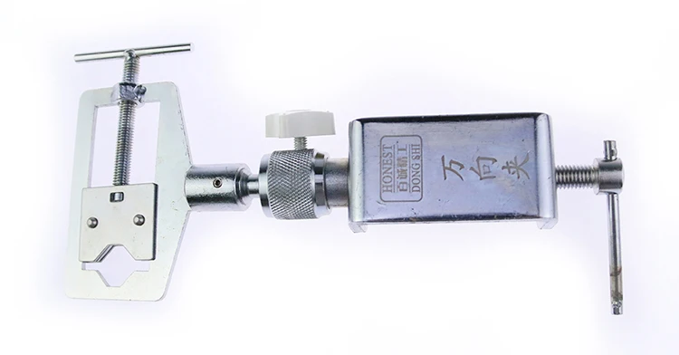 

Free Shipping Metal Alloy Adjustable Locksmith Tool Softcover Type Practice Lock Vise Clamp BK034