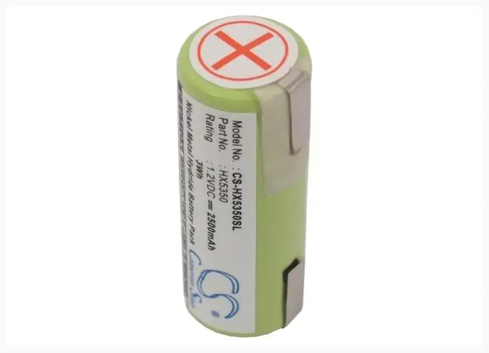 5477 5316 5503 5504 AKKU 1.2V 2500mAh für Braun 5476 5416