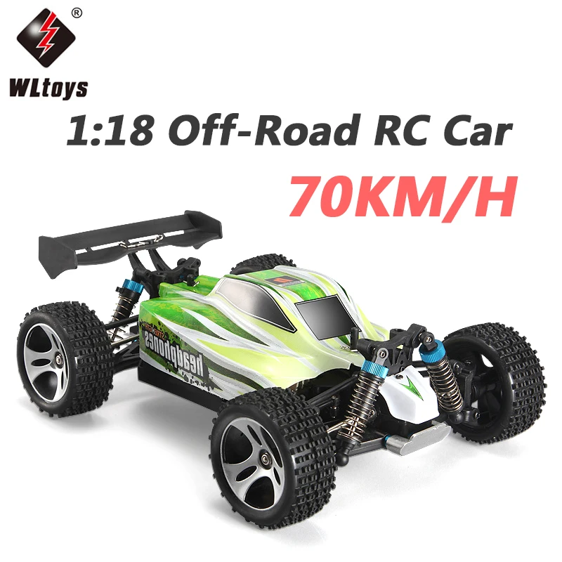 Wltoys A959 B 1:18 Радиоуправляемый автомобиль 2 4G 4WD 70 км/ч высокоскоростной Дрифтерный с