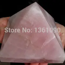 Xd j00330 ПРИРОДА розовый кварц ХРУСТАЛЬНАЯ ПИРАМИДА ТОЧКА ИСЦЕЛЕНИЕ
