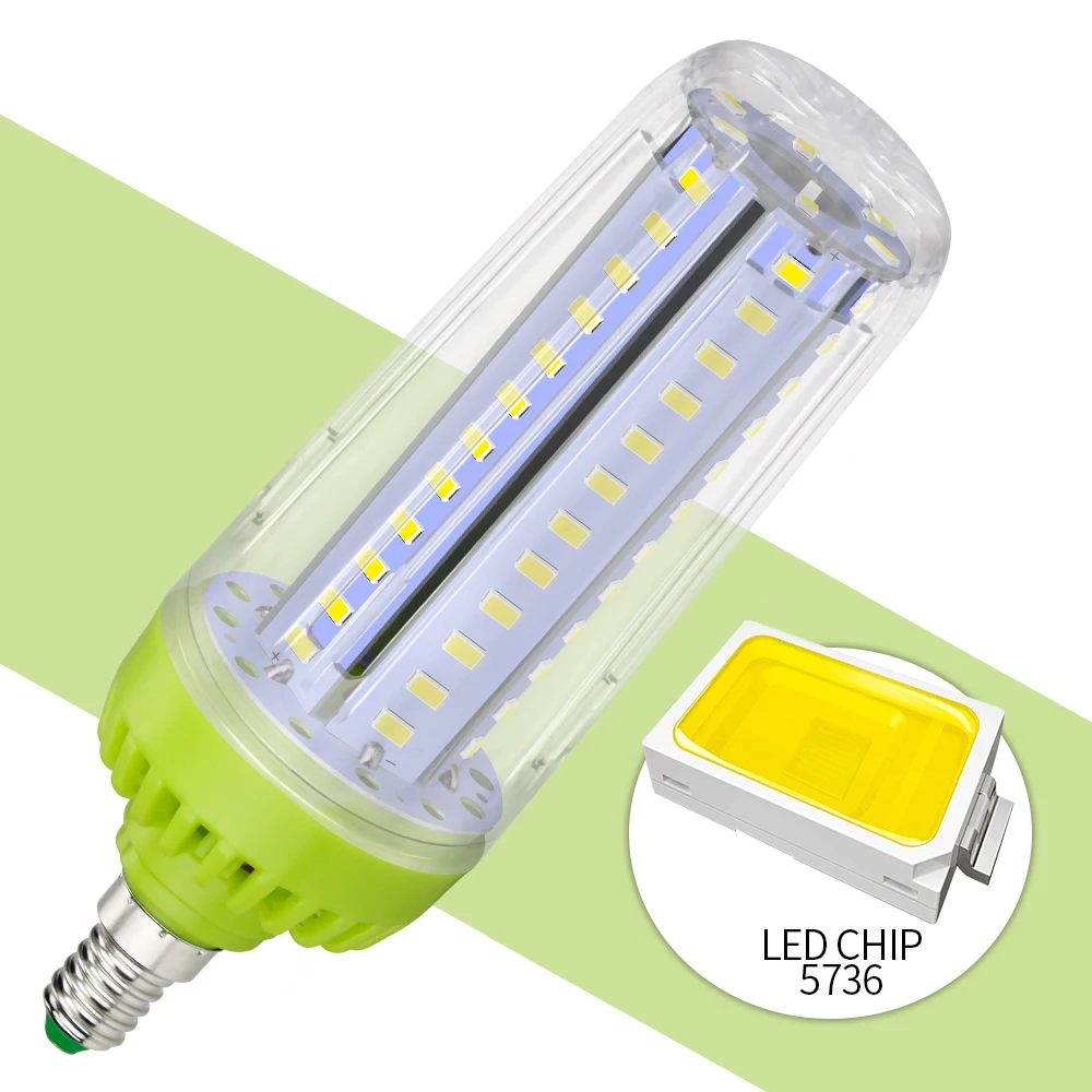 E27 LED Lamp 10W 15W 20W Lampada LED 220V Corn Bulb Light Candle Bulb 110V Bombillas Led E14 SMD 2835 Home Lighting No Flicker