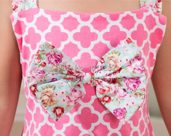 Для девочек Летний стиль Костюмы комплект-конфетка для девочек розовый цветок шикарный наряд-одежда на день рождения-детская одежда