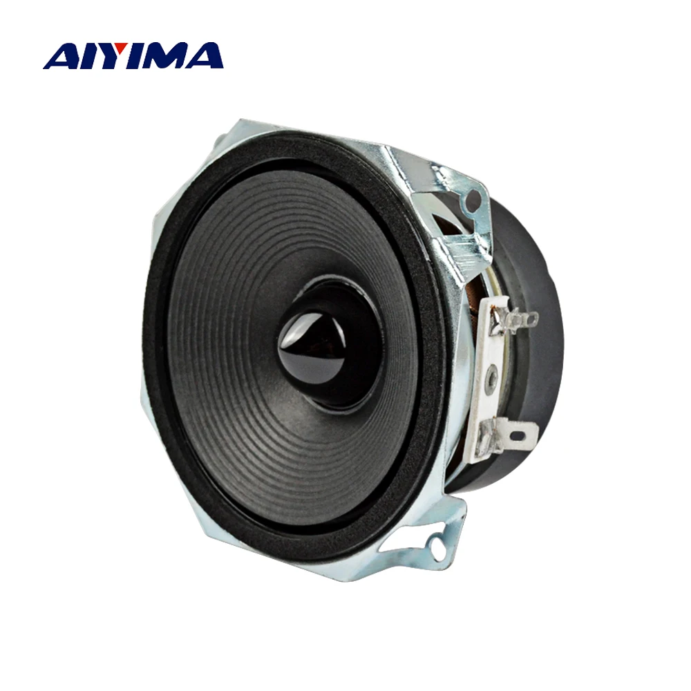 AIYIMA 1 шт. 3 дюймов полнодиапазонные динамики 8Ohm 30 W сабвуфер аудио Динамик блок