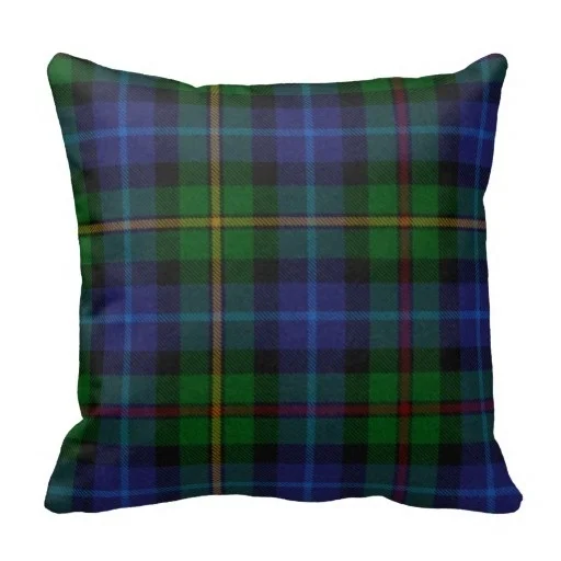 Fabulous Traditional Smith font b Tartan b font Plaid Pillow Case Size 45x45cm Free Shipping