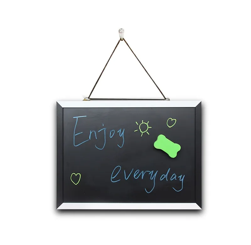 Quadro de Madeira Magnético do Mdf do Quadro Branco de Xindi Quadro de Mensagem 30*40cm para Notas Preto Casa Decorativo Desenho Quadro & 19 quadro preto & branco de xindi casa