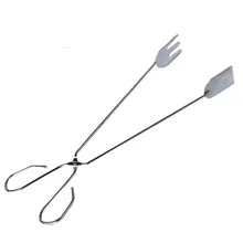 Барбекю жареная удлиненная папка для барбекю гриль для гриля уголь зажим для пожарного мусора зажим для ножниц