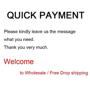 

NEW 2020 Quick Payment FOR VIP CUSTOMER/ FREE Drop shipping Thank you,and best wished for you!!