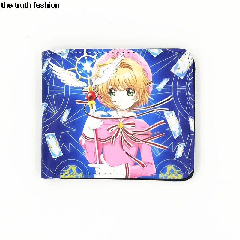 

cute girl Personalized short wallets skura purse female Hatsune Miku women's bag comic fate child purse for coins
