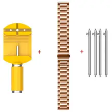 Часового пояса#401 duobla Универсальный петли Нержавеющая сталь ссылка ремешок для часов для часовых ремешков раскладывающейся застежкой 18 мм/20 мм/22 мм