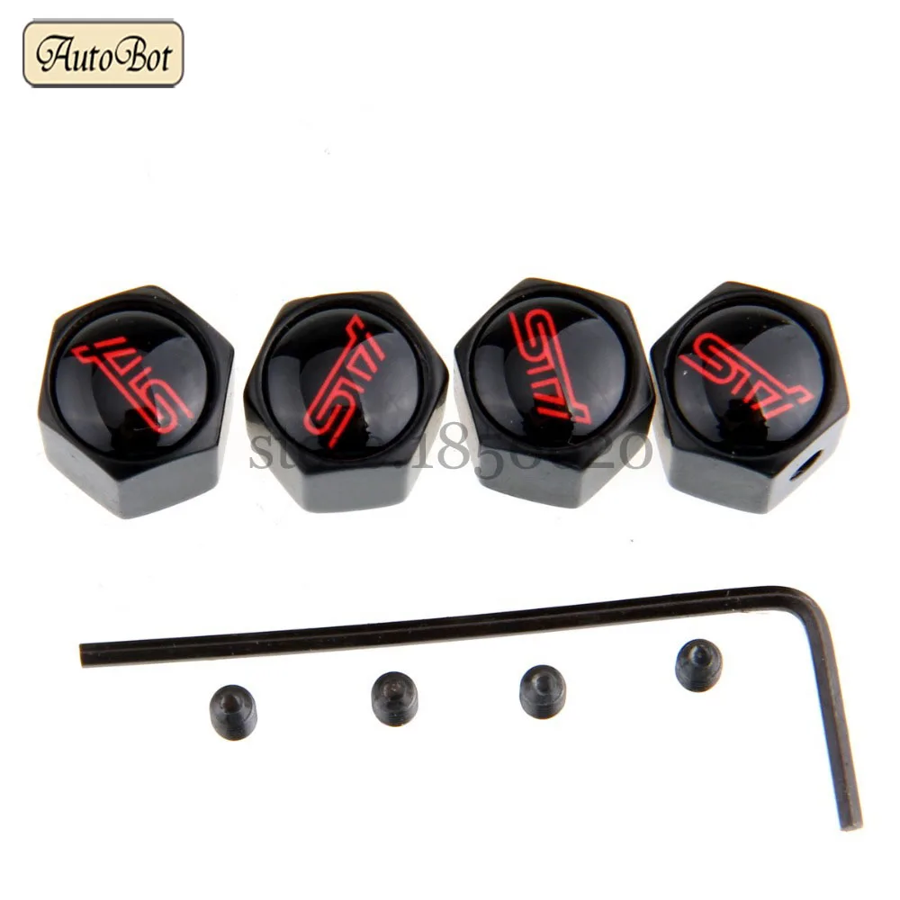 Car Styling Emblem For Subaru STI Outback WRX Logo Stainless Steel