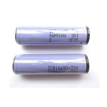 

ICR18650-32A 3200mAh Li-ion Rechargeable Battery with Protected PCB Power source for flashlight (1 Pair)