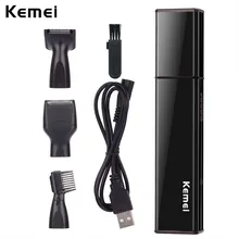 4 In 1 USB Rechargable Ear Nose Trimmer Electric Shaver Razor Beard Sideburns Eyebrow Nose Ear Hair Trimmer Face Hair Removal 33