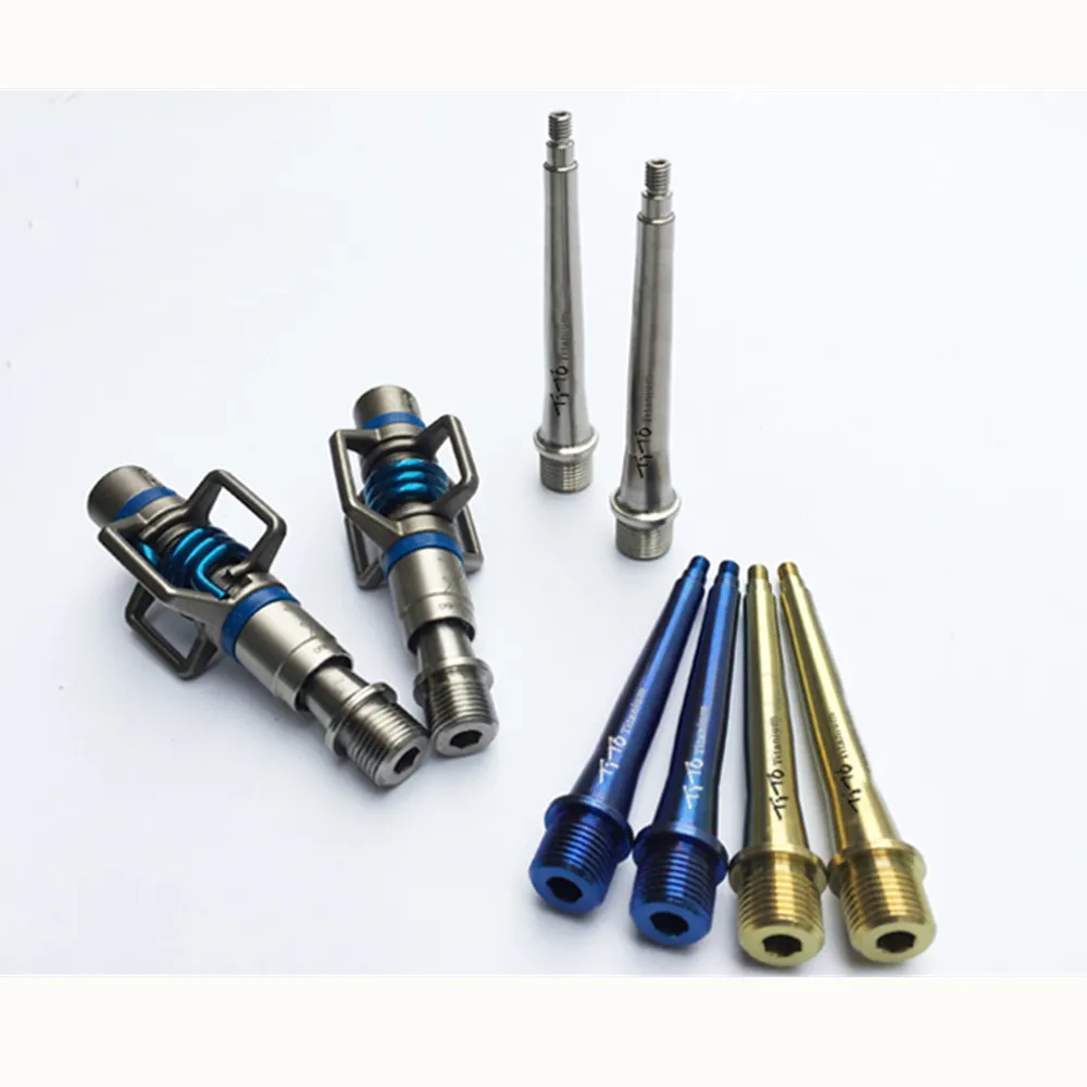 

Mtb Bike Pedal Axle Titanium Pedal Shaft For Crank Brothers Pedals