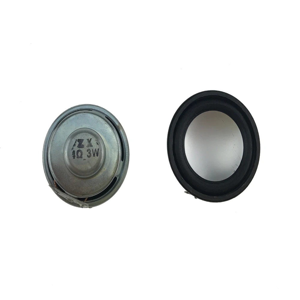 

2pcs 4Ohm 3W Internal Magnetic Audio Stereo Speaker 40mm Loudspeakers Woofer PU Edge Buzzer
