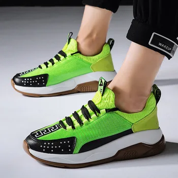 

New Running Shoes Blade Cushioning Sneakers for Men Breathable Sports Shoes Outdoor Athletic Training Walking Sneakers L1-60