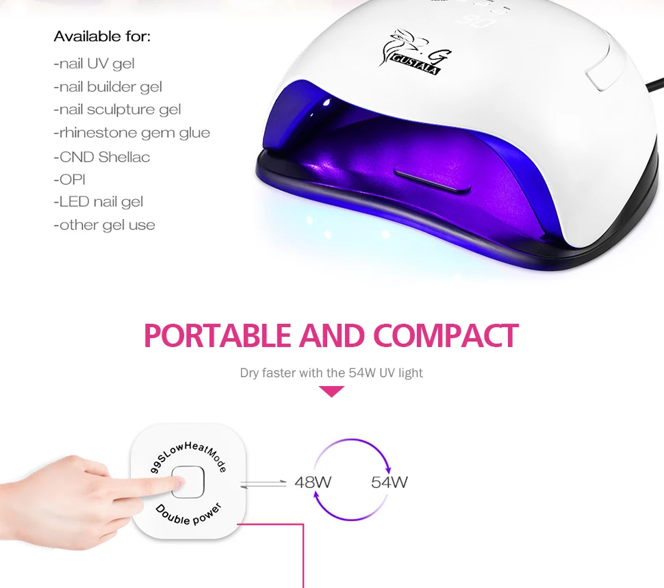 W 36 Luzes LED Auto Sensing LED