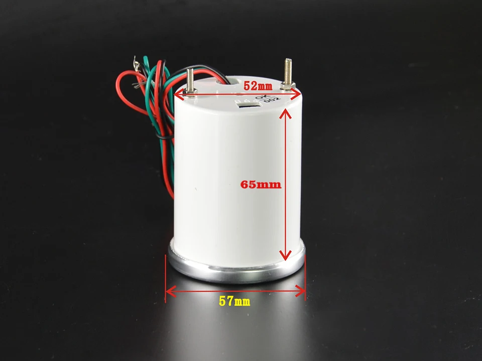 Dragon gauge Универсальный 52 мм Автомобильный указатель температуры масла метр Датчик температуры масла модификация белая подсветка