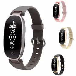 Женский Смарт часы браслет для занятий спортом женщины сердечного ритма Спортивные Часы Браслет Шагомер Смарт-браслет для ios iphone android